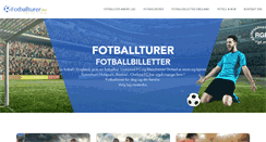 Desktop Screenshot of fotballturer.no